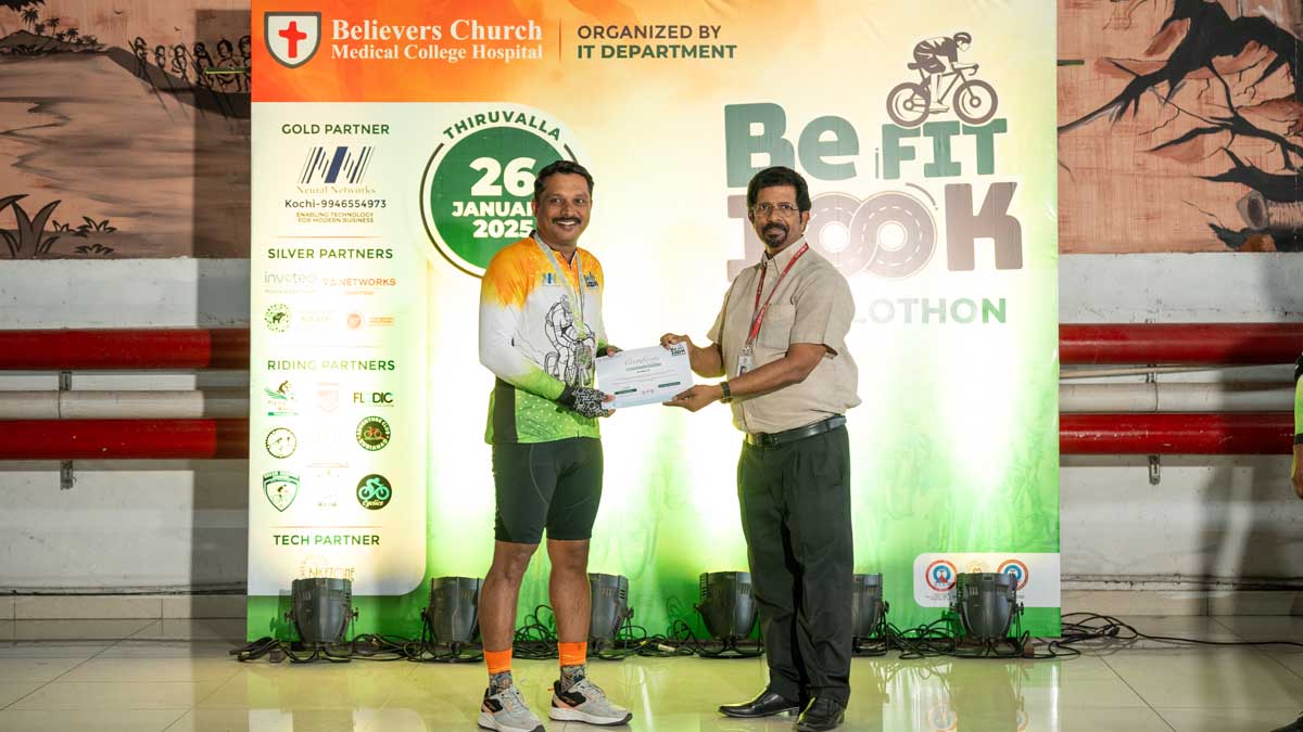 Be-Fit cyclothon 2025
