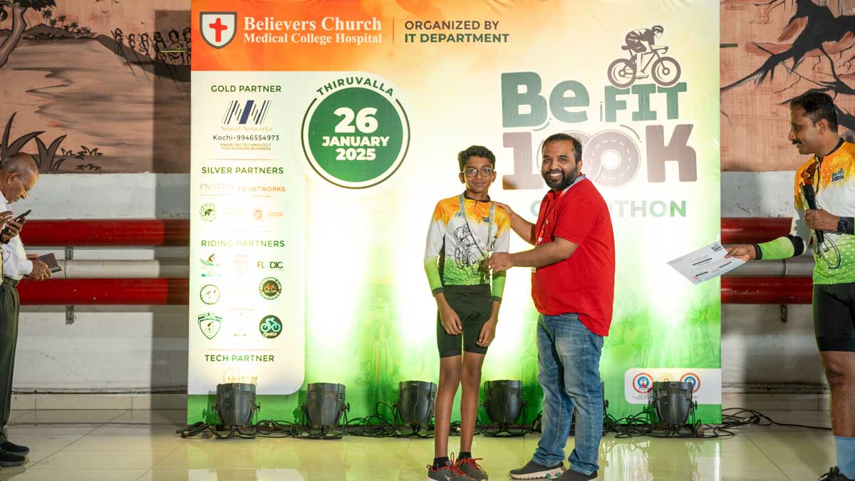 Be-Fit cyclothon 2025