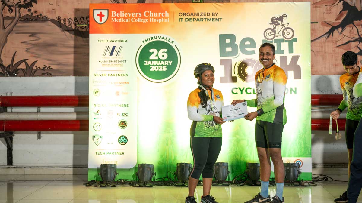 Be-Fit cyclothon 2025
