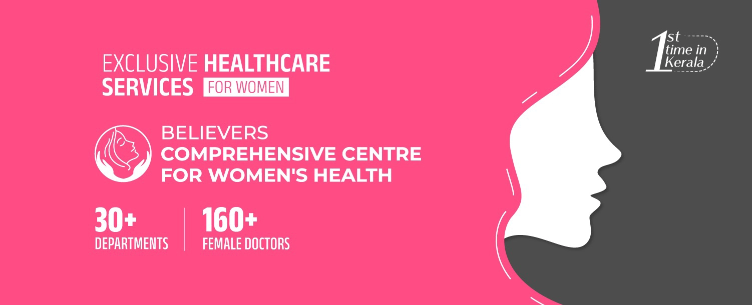 banner image for believers hospital comprehensive health services exclusively for women