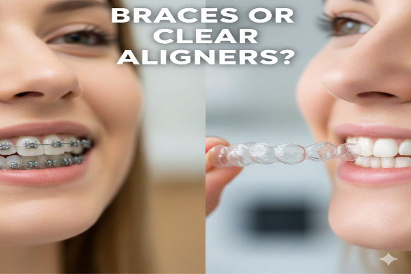 Braces or Clear Aligners? Choosing the Right Option for a Straighter Smile