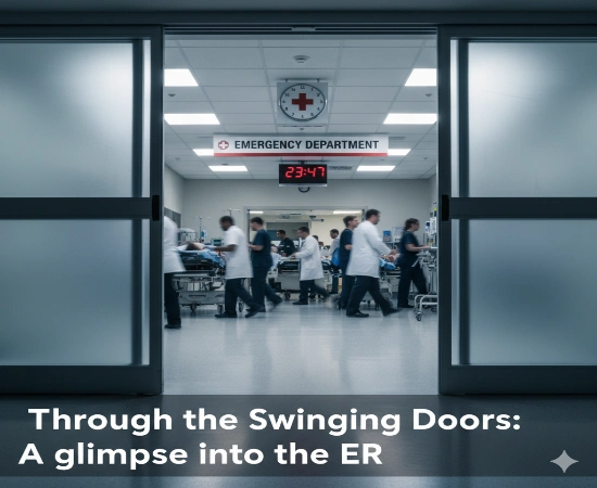 Through the Swinging Doors: A glimpse into the ER