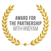 Award for the partnership with hridyam
