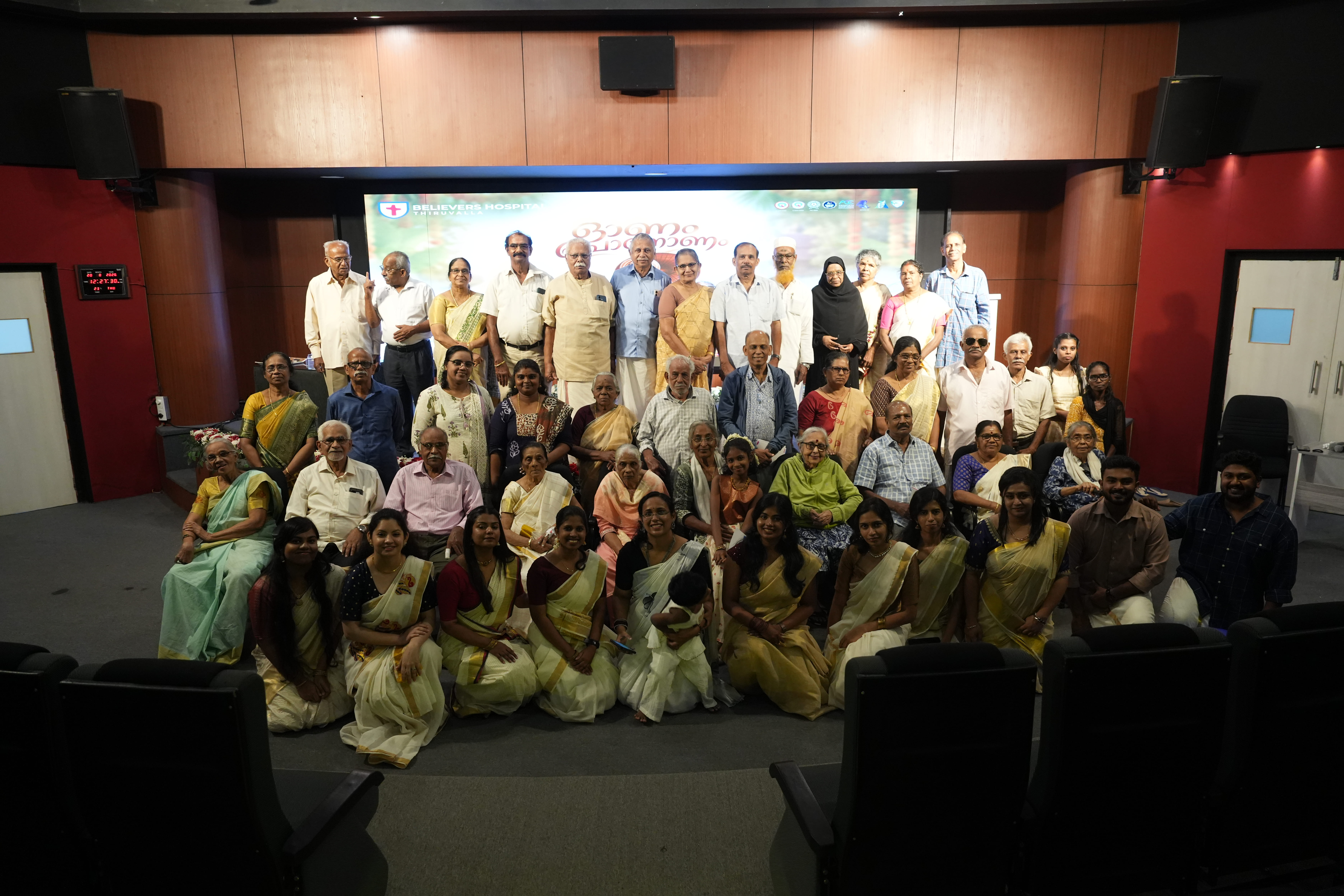 Joy Has No Age - Geriatrics Onam Celebrations at Believers Hospital 