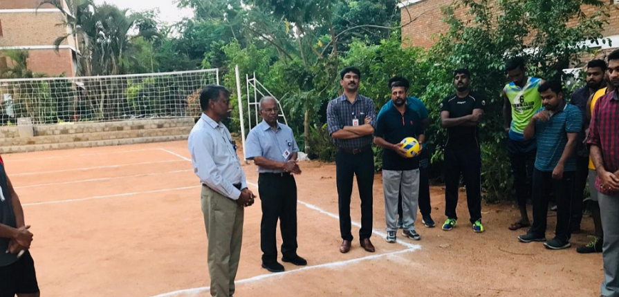 Volleyball Court Inauguration, BCMCH